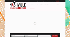 Desktop Screenshot of nashvilledowntownhostel.com